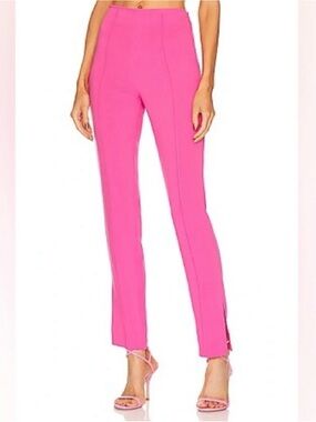 NWT Cinq a Sept Brianne Pant Business Slacks - Pink Azalea size 14 $295